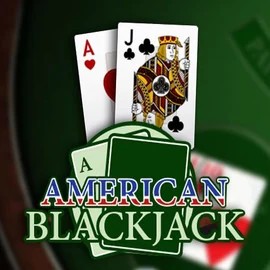 American Blackjack by Habanero, showcased at playmojocasinoo.com – game logo