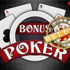 Bonus Poker Deluxe - 3 Hands logo – Table Games by RTG (Reel Time Gaming) at PlayMojo Casino