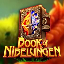 Book of Nibelungen game by Swintt – logo hosted on PlayMojo Casino
