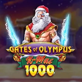 Gates of Olympus Xmas 1000 logo by Pragmatic Play PlayMojo Casino