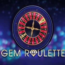 Gem Roulette slot visual from iSoftBet available on playmojocasinoo.com