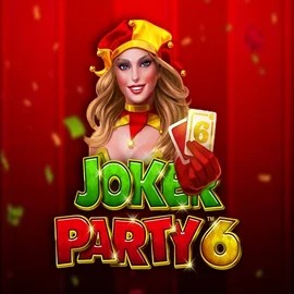 Joker Party 6 logo by Greentube at PlayMojo Casino